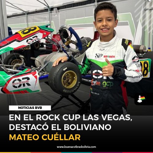 EN EL ROCK CUP LAS VEGAS, DESTACO EL BOLIVIANO MATEO CUELLAR