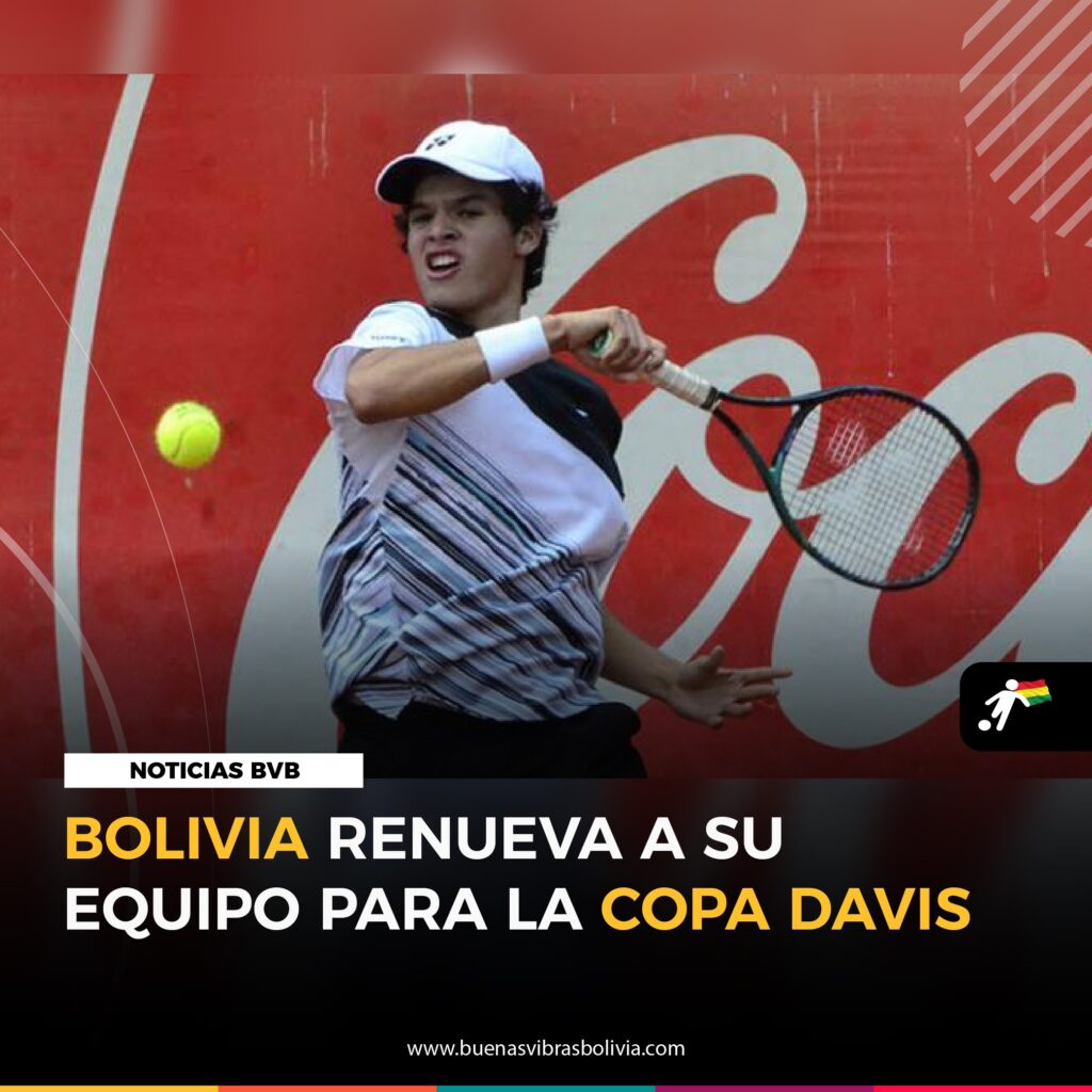 BOLIVIA RENUEVA A SU EQUIPO PARA LA COPA DAVIS