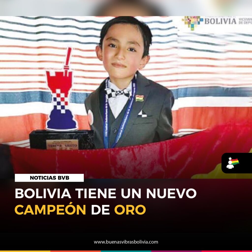 BOLIVIA TIENE UN NUEVO CAMPEON DE ORO