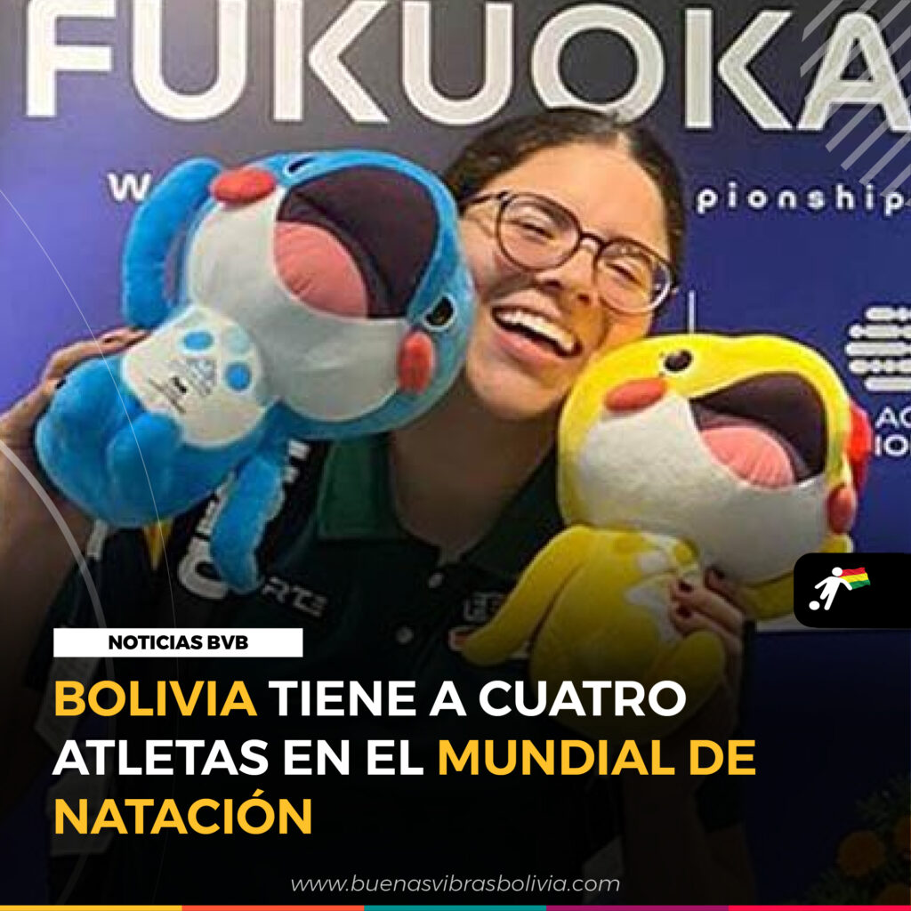 BOLIVIA TIENE A CUATRO ATLETAS EN EL MUNDIAL DE NATACION