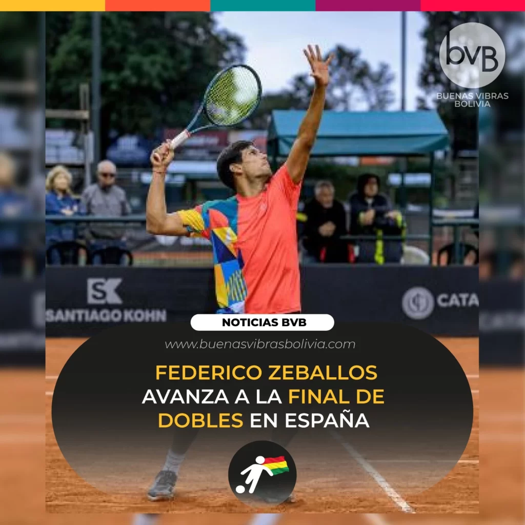 Federico Zeballos avanza a la final de dobles en España